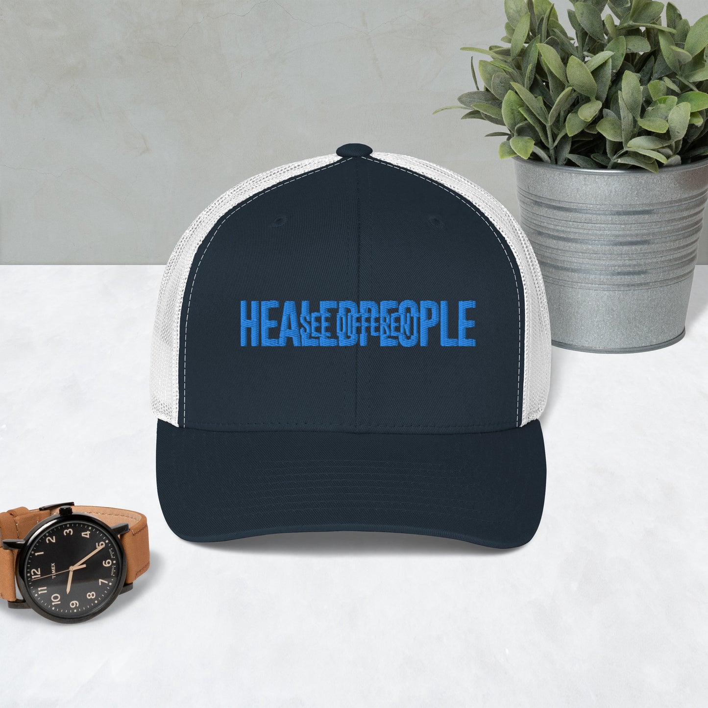 Healed People See Different Trucker Cap